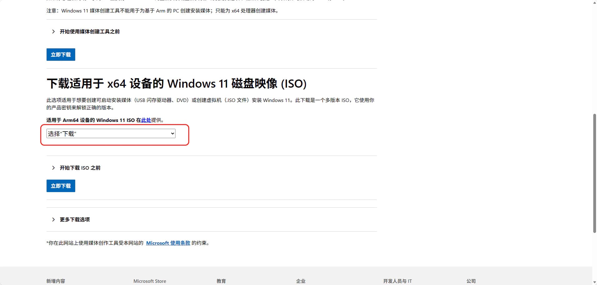 下载Windows 11 ISO文件